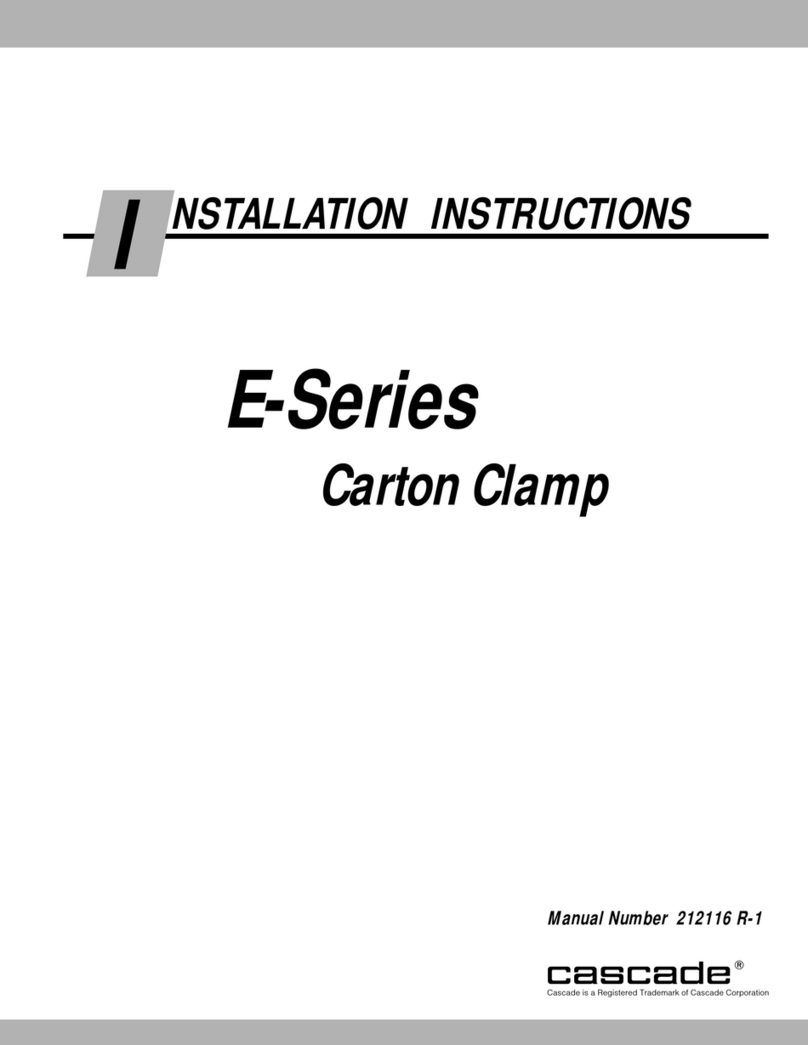 Cascade E Series User manual