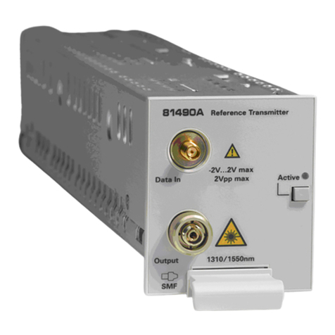 Keysight Technologies 81490A User manual