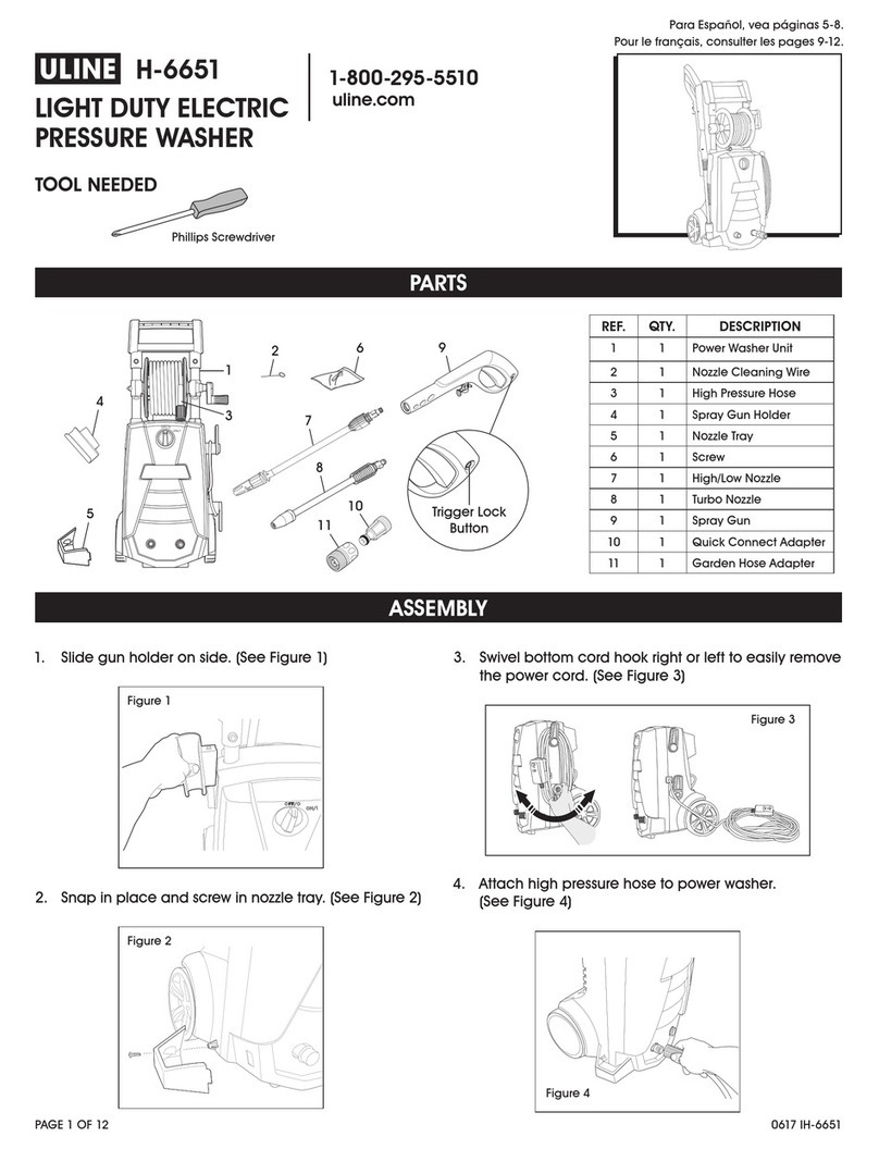 U-Line H-6651 manual