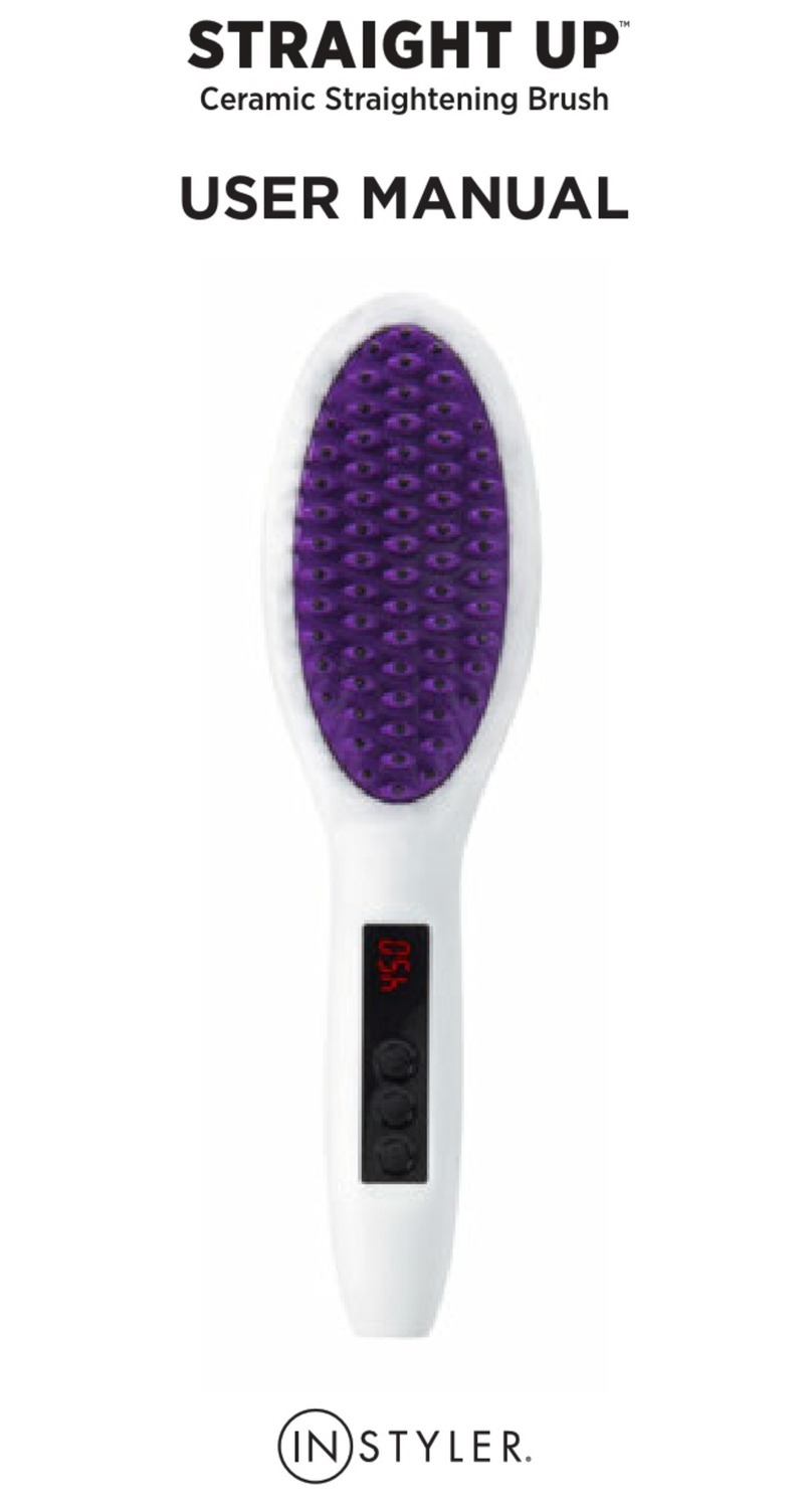 InStyler STRAIGHT UP user manual