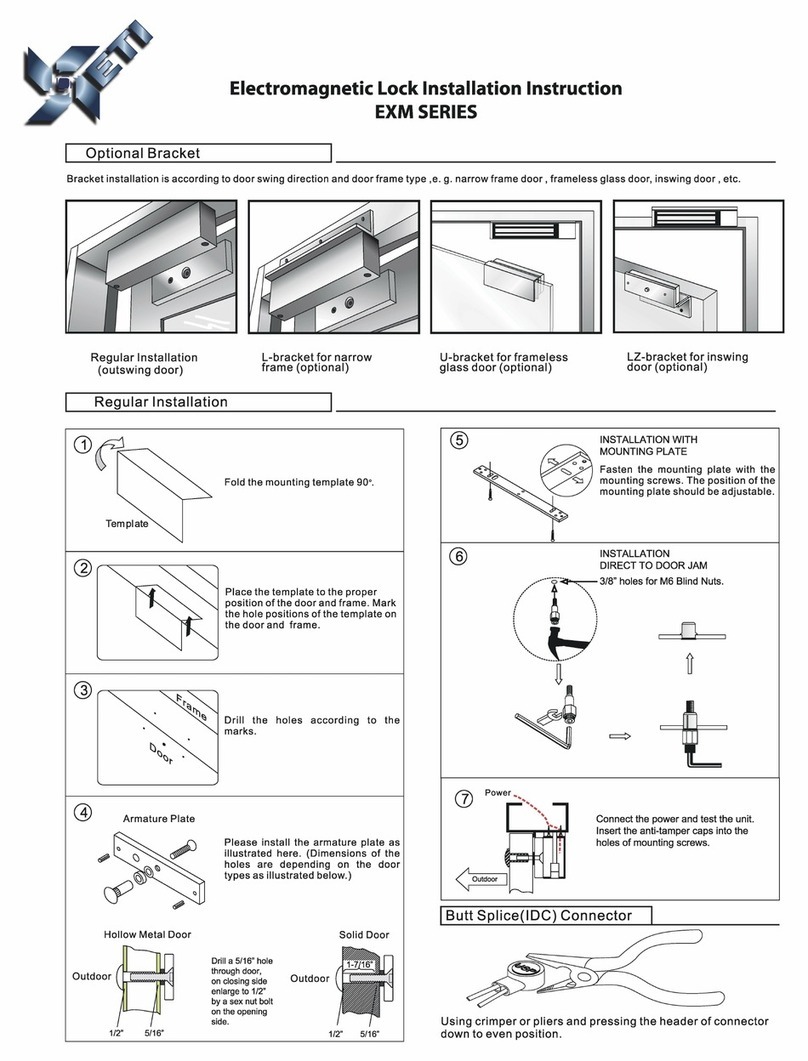 ETI EXM Series Installation instruction