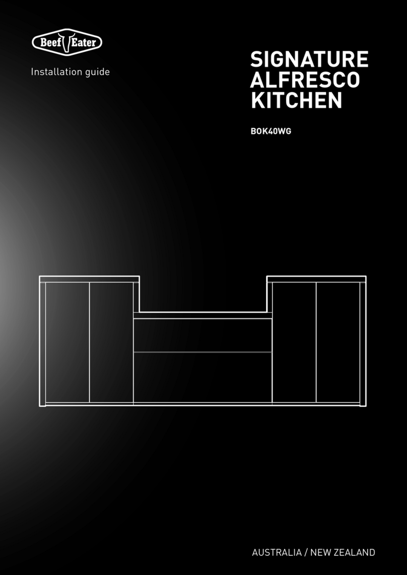 Alfresco BOK40WG installation guide Alfresco BOK40WG installation guide