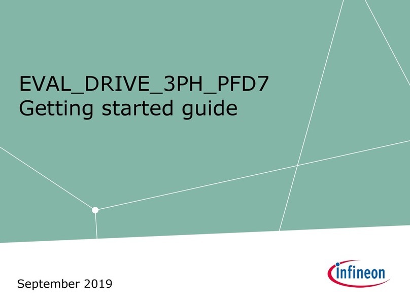 Infineon EVAL_DRIVE_3PH_PFD7 User manual