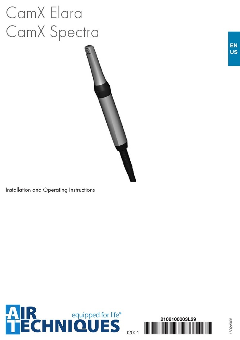 Air Techniques CamX Elara User manual