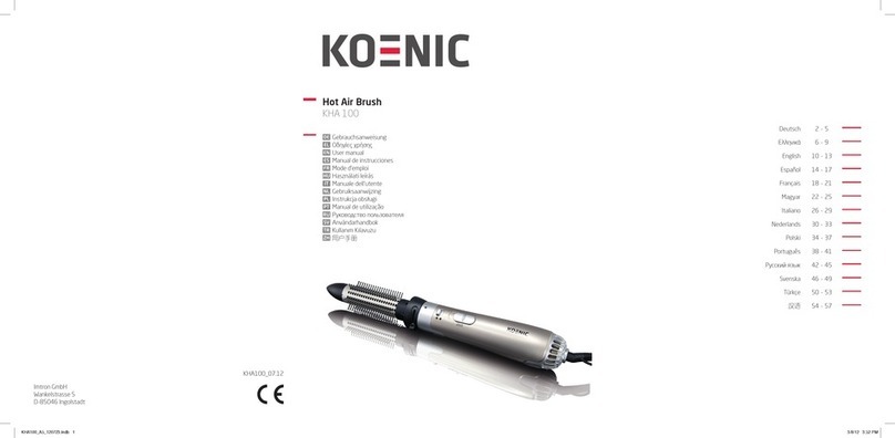 Koenic KHA 100 user manual