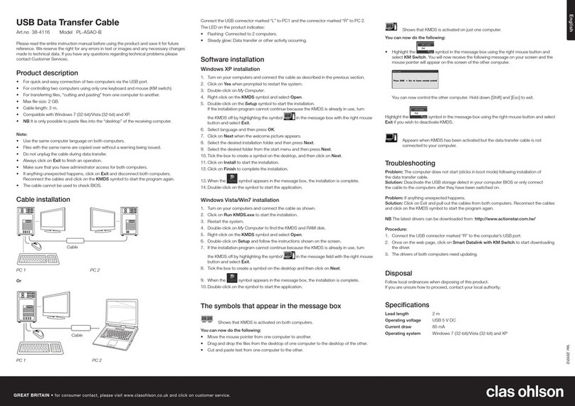 Clas Ohlson PL-ASAO-B instruction manual