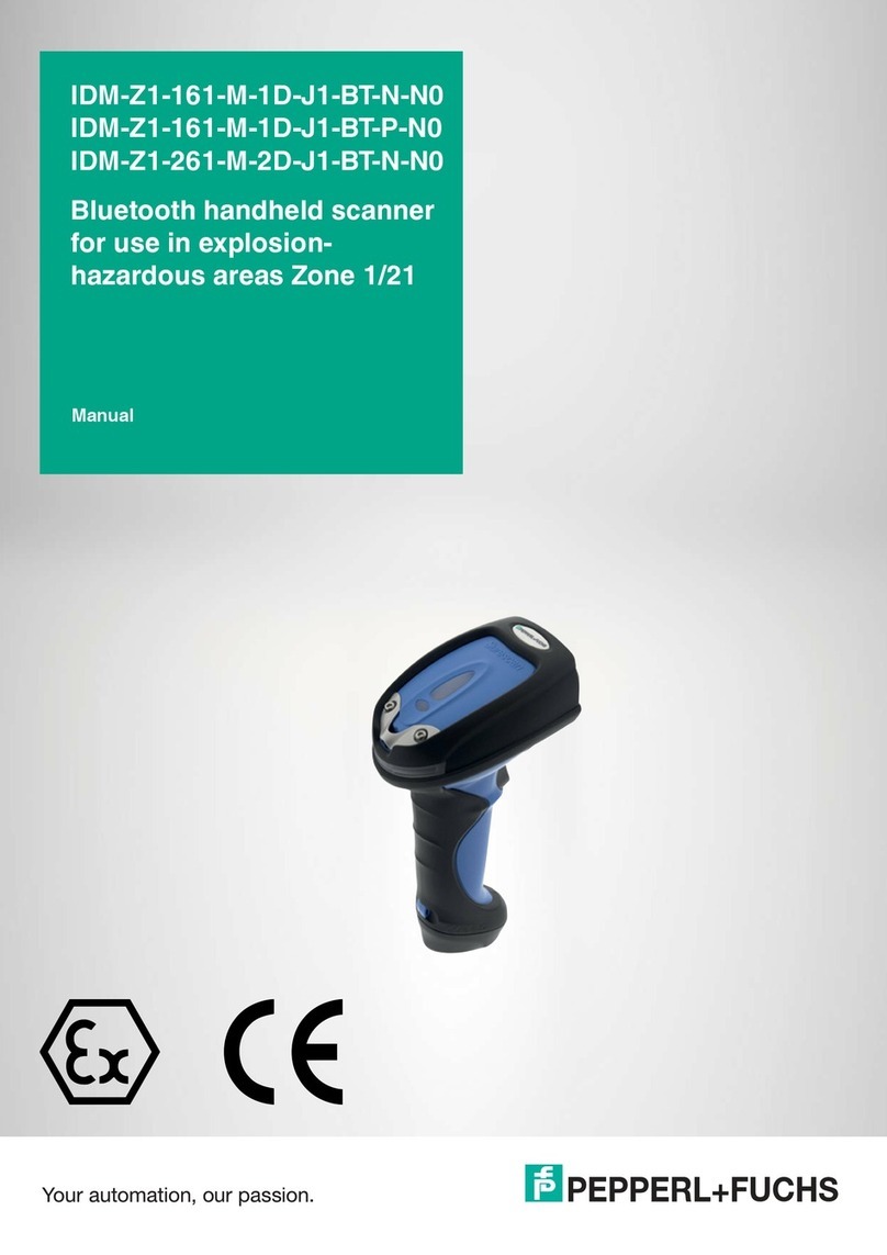 Pepperl+Fuchs IDM-Z1-161-M-1D-J1-BT-N-N0 manual