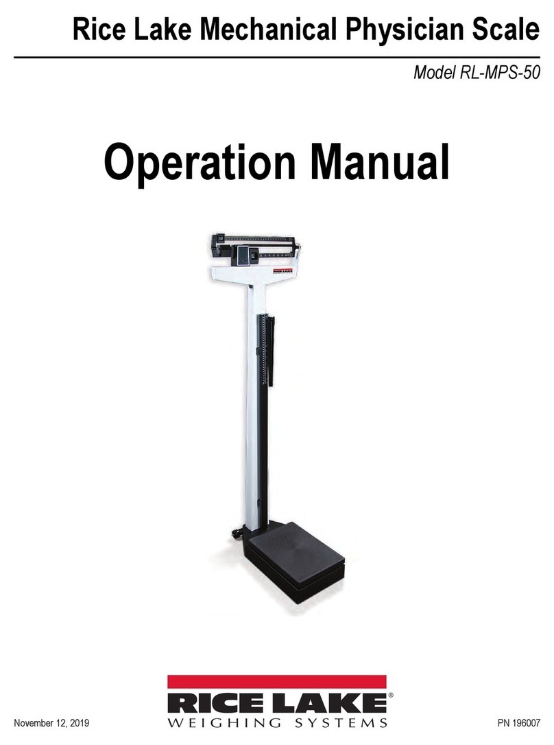 Rice Lake RL-MPS-50 User manual