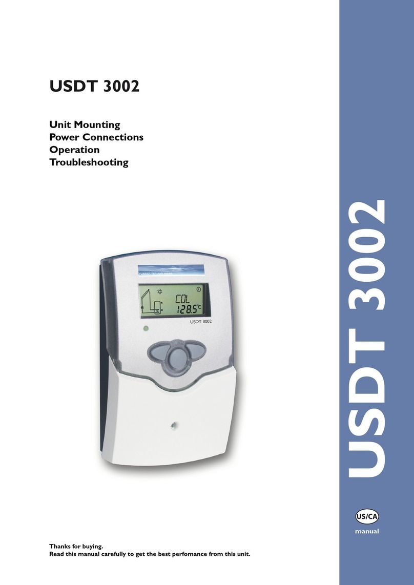 Thermo Technologies USDT 3002 Mounting, Connection, Operation, Troubleshooting