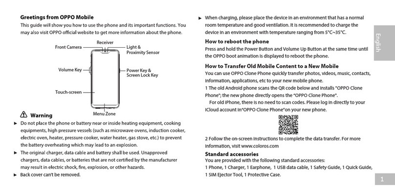 Oppo CPH1837 User manual