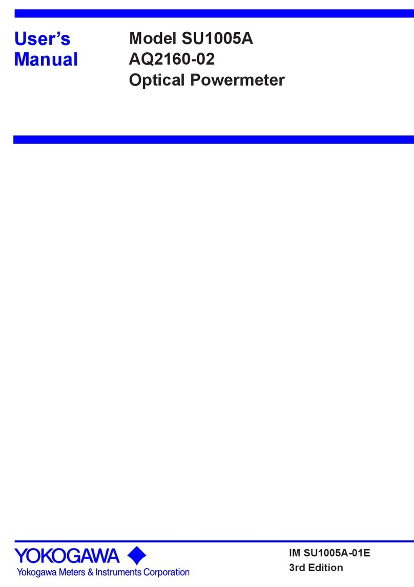 YOKOGAWA AQ2160-02 User manual