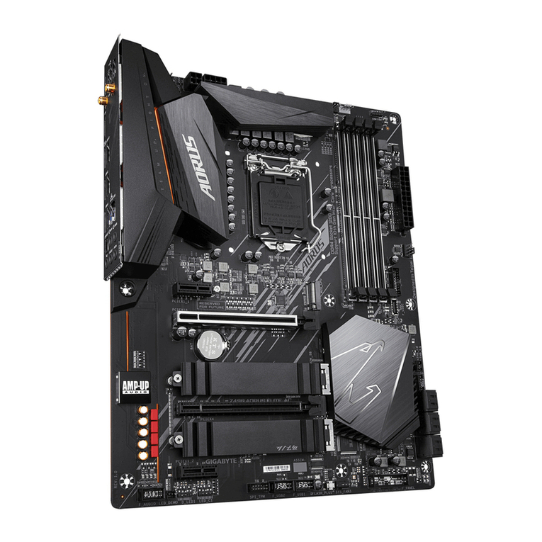 Gigabyte Z490 AORUS ELITE AC user manual