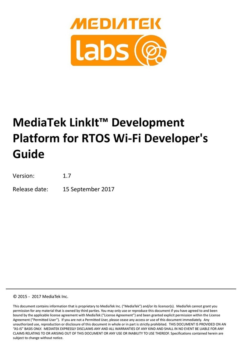 Mediatek Labs LinkIt Developer's guide