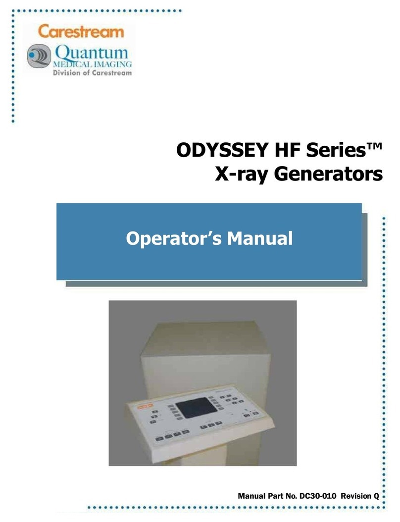 Carestream Quantum Odyssey HF Series User manual
