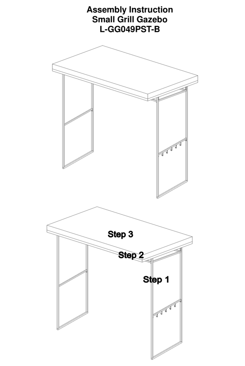Sunjoy L-GG049PST-B User manual