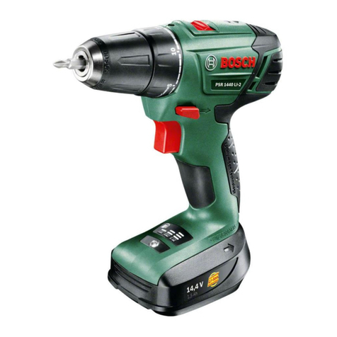 Bosch PSR Series Original instructions