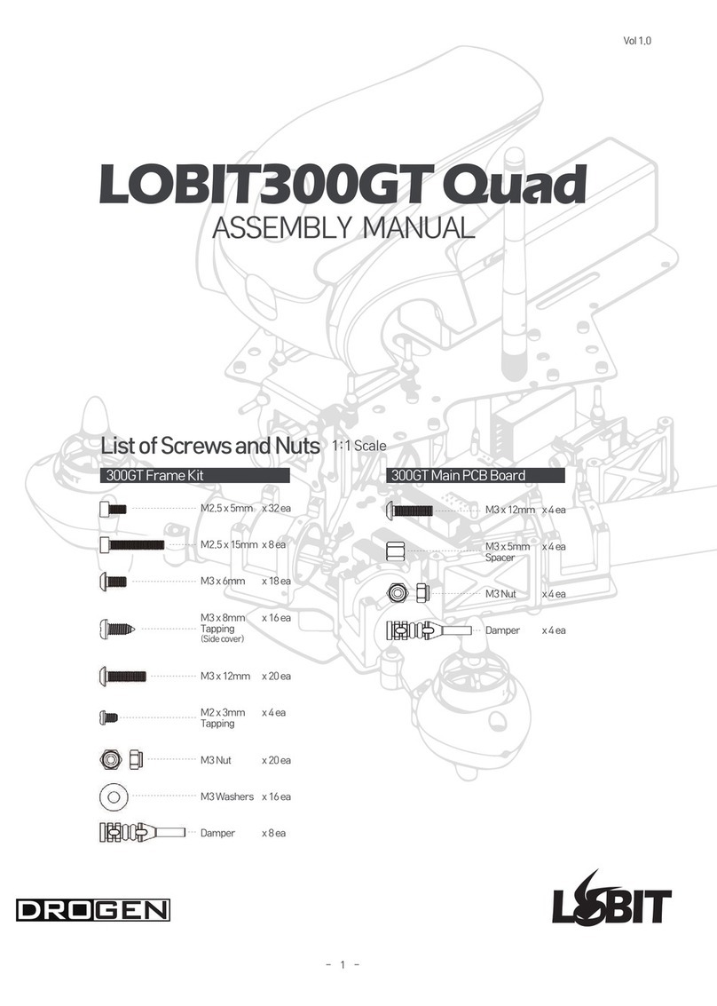 Drogen LOBIT300GT Quad Assembly manual