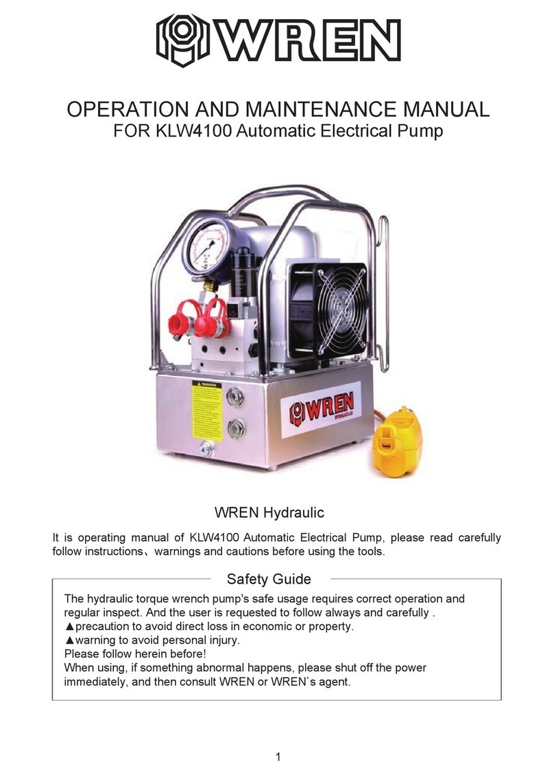 Wren KLW4100 Series Operation and maintenance manual