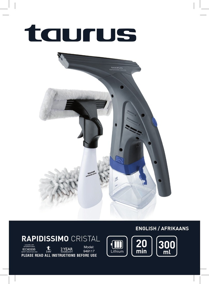 Taurus RAPIDISSIMO CRISTAL manual