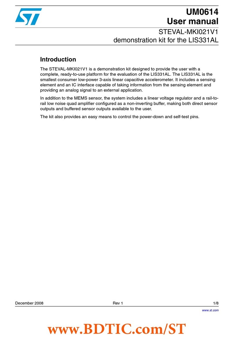 ST LIS331AL User manual