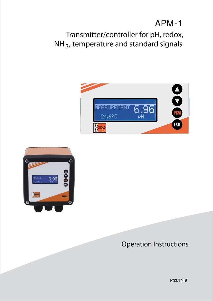 Kobold APM-1 Operation instructions