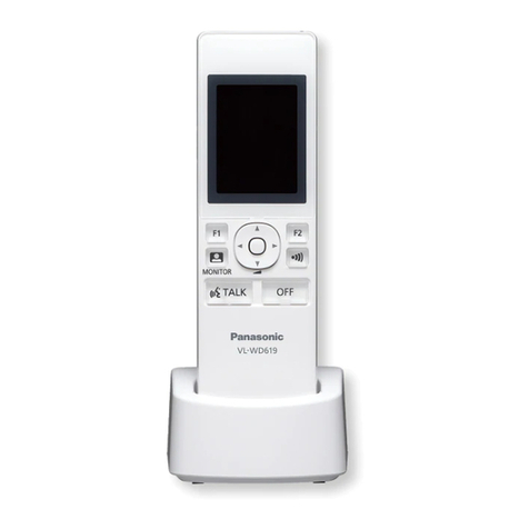 Panasonic VL-WD619 Getting started