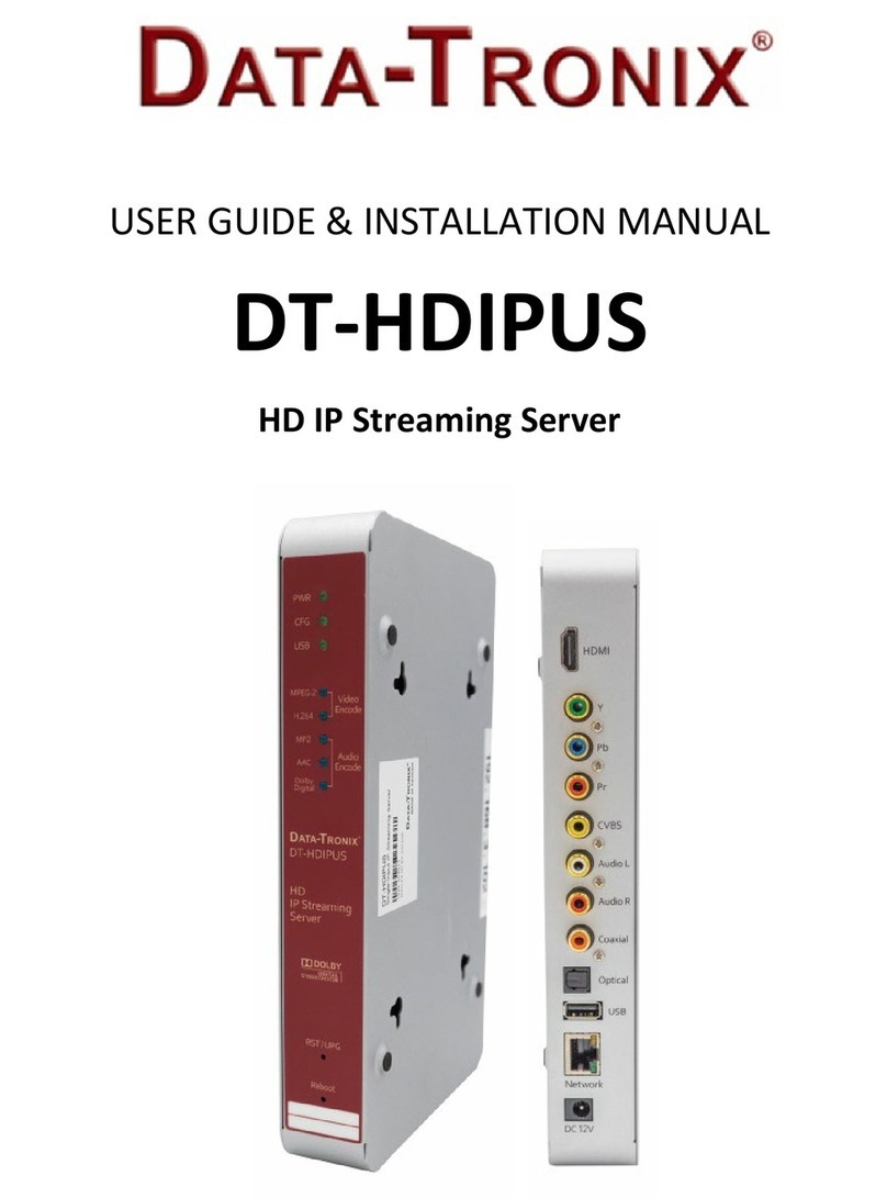 Data-Tronix DT-HDIPUS Instruction Manual