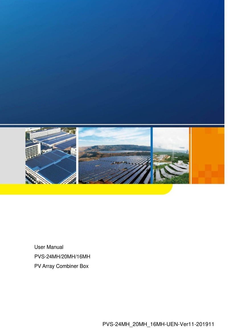 Sungrow PVS-24MH user manual