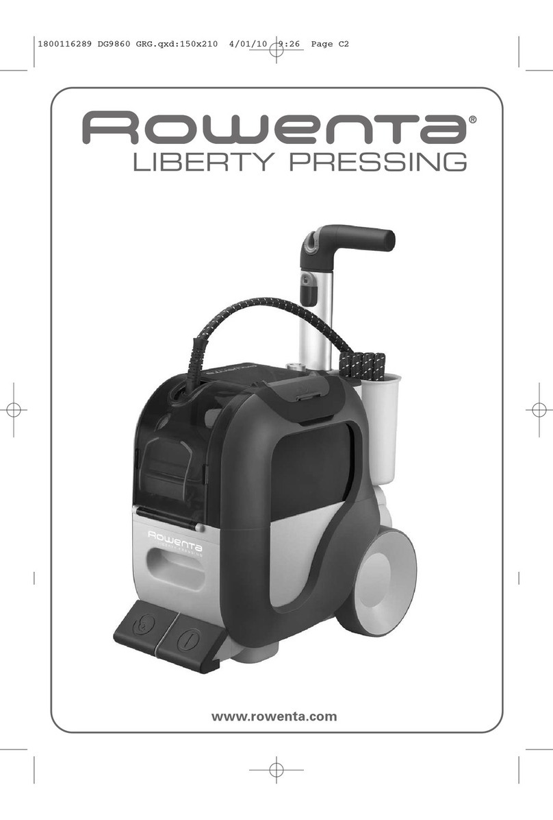 Rowenta DG9860 User manual