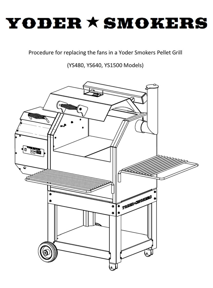 Yoder Smokers YS 480 Procedure of Replacing