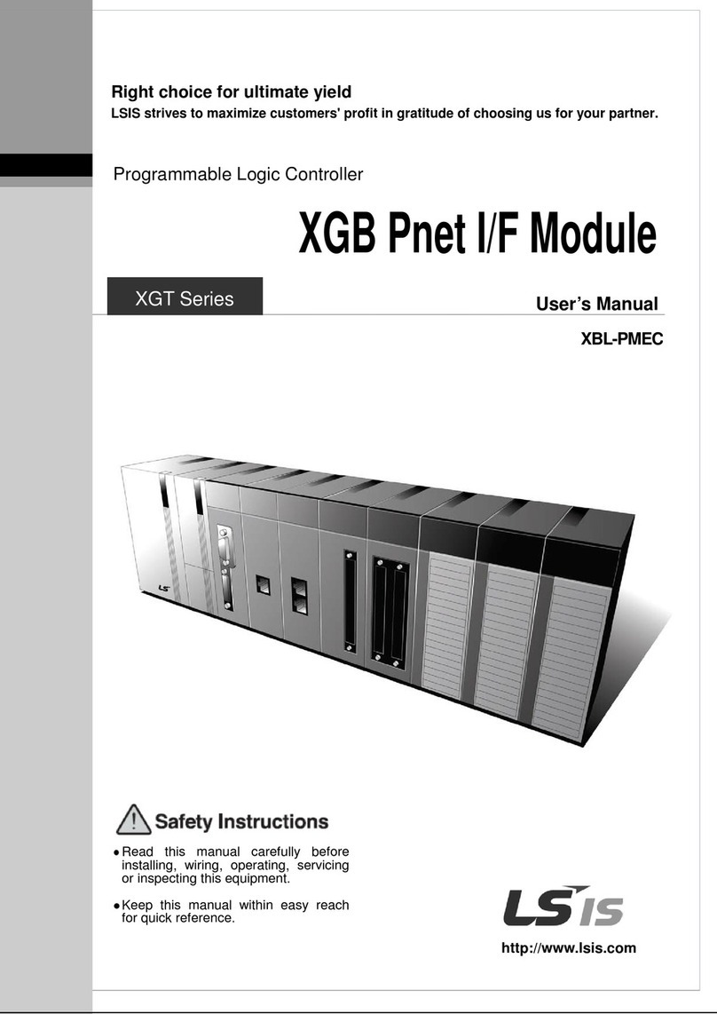 LS Industrial Systems XGT Series user manual LS Industrial Systems XGT Series user manual