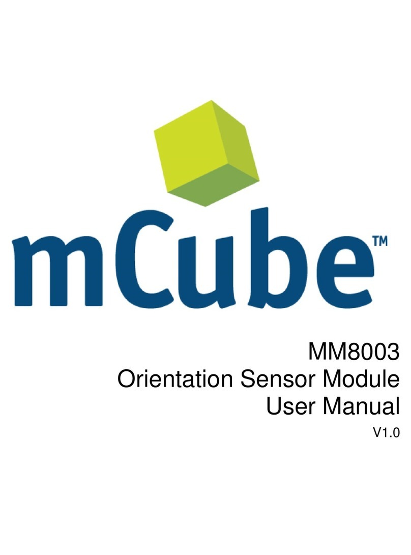 Mcube MM8003 User manual