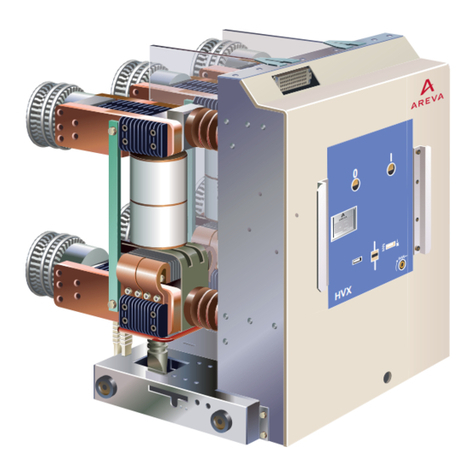 Areva HVX Series Installation operation & maintenance Areva HVX Series Installation operation & maintenance