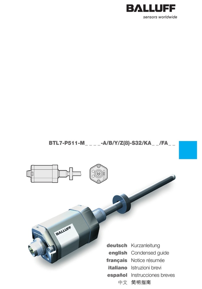 Balluff BTL7-P511-M Series Condensed guide