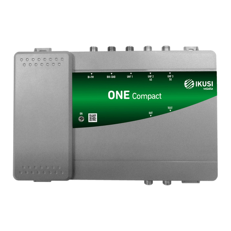 IKUSI ONE Compact User instructions