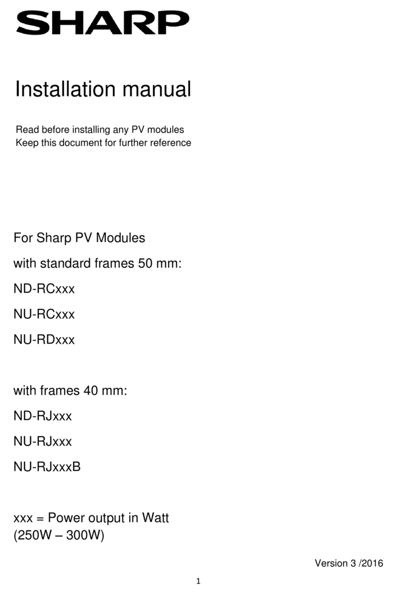Sharp ND-RC Series User manual