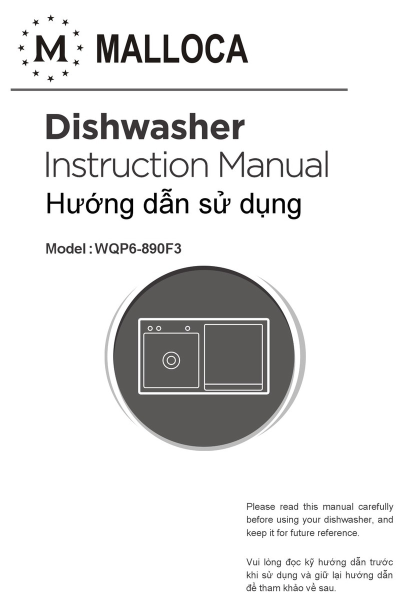 Malloca WQP6-890F3 instruction manual