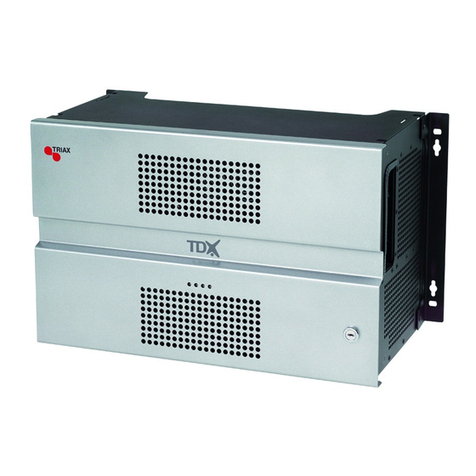 Triax TDX user guide