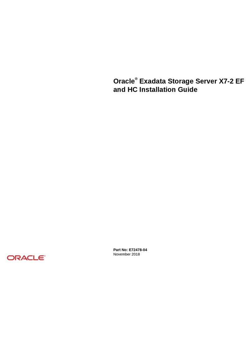 Oracle Exadata Storage Server X7-2 EF installation guide