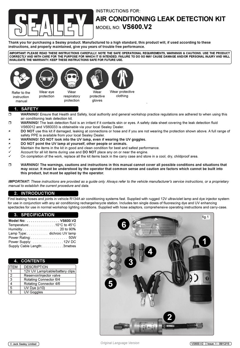 Sealey VS600.V2 instructions