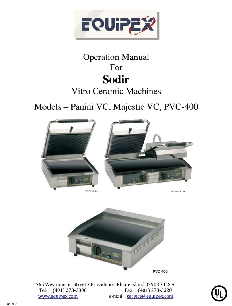 Equipex Sodir Panini VC Operation manual