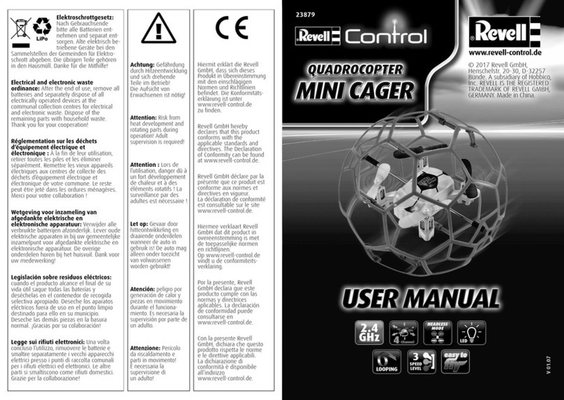REVELL MINI CAGER user manual