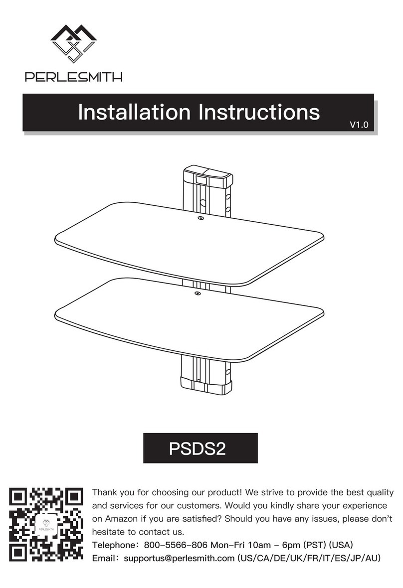 Perlesmith PSDS2 installation instructions