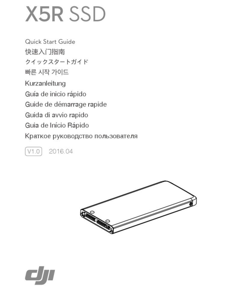 dji Zenmuse X5R quick start guide
