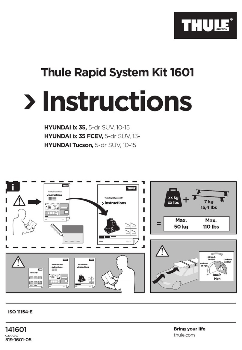 Thule 1601 instructions