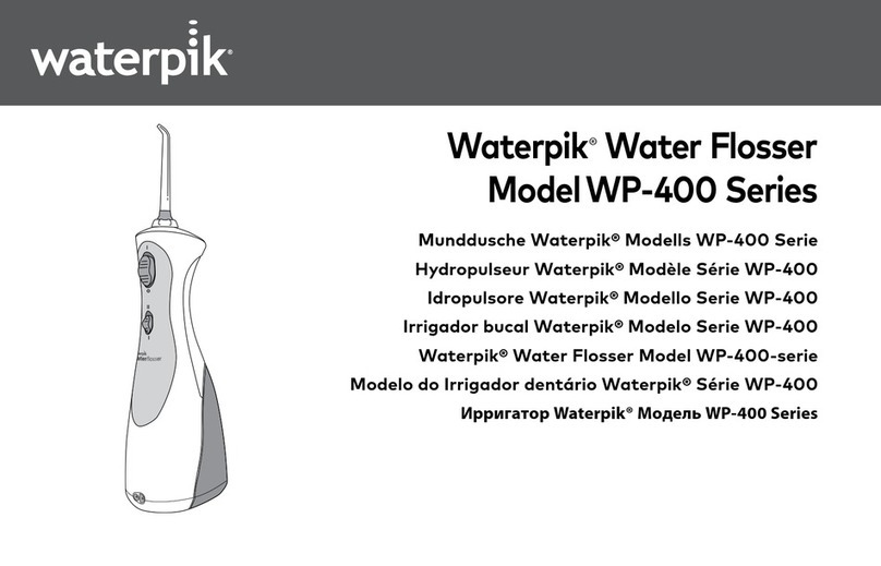 Waterpik WP-400 Series manual