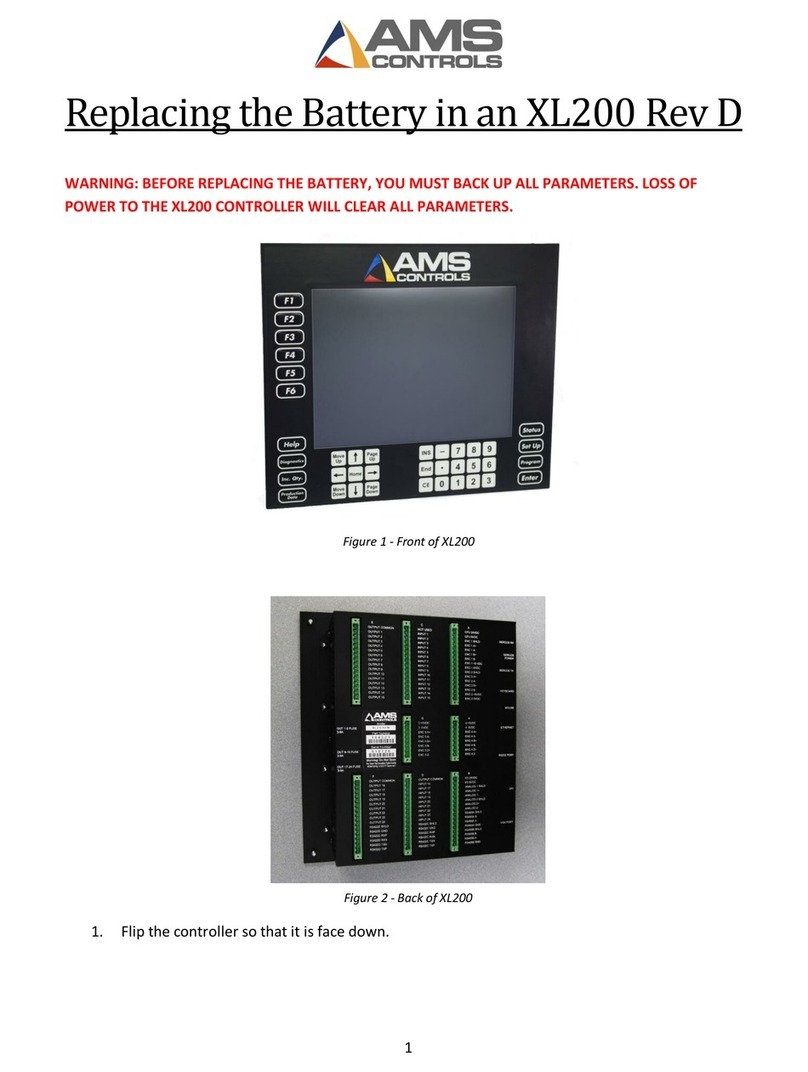 AMS Controls XL200 Series Use and care manual