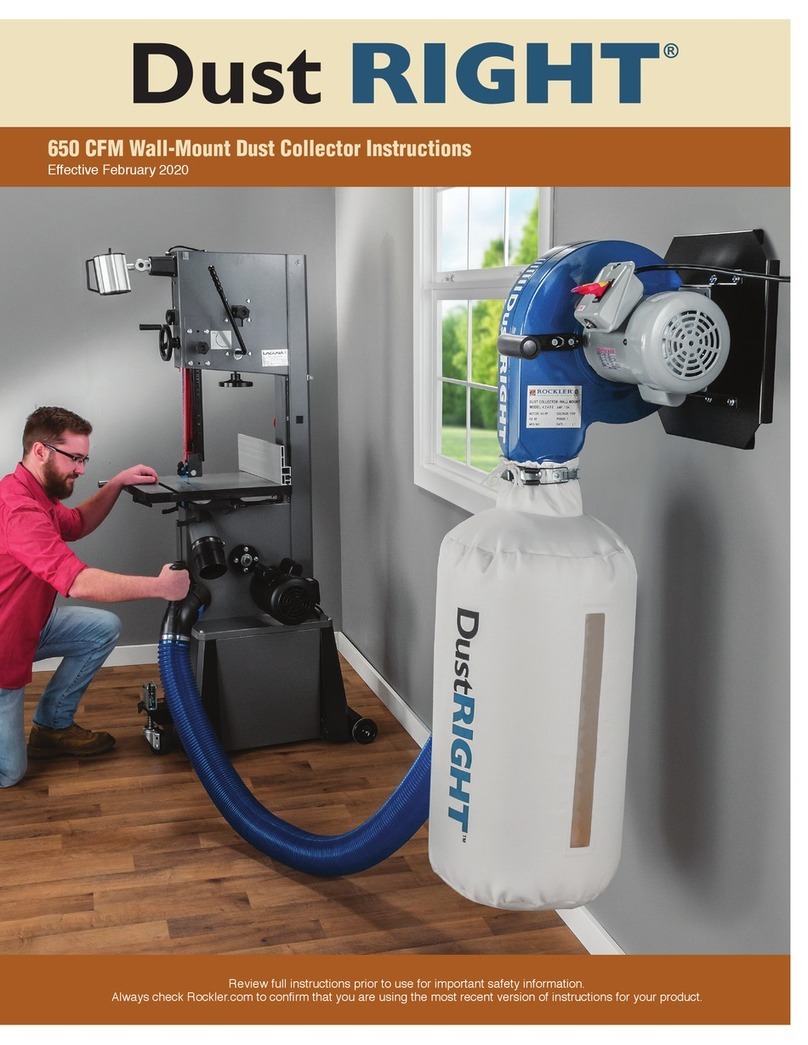 Dust Right 650 CFM instructions