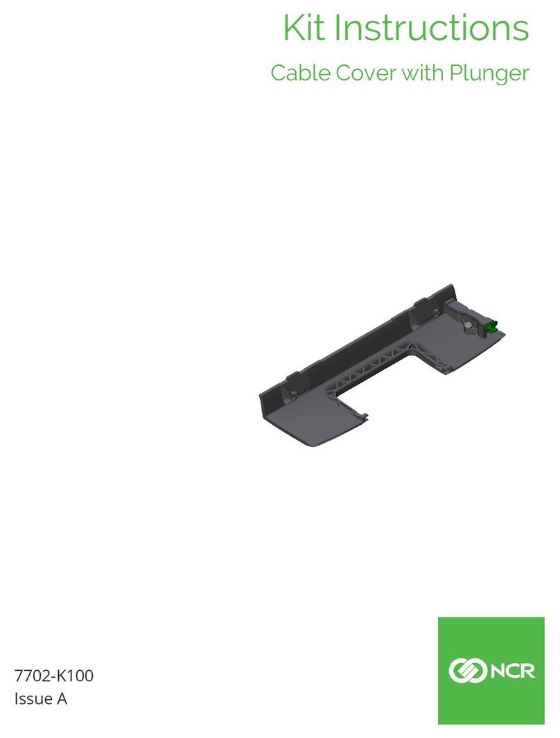 NCR 7702-K100 Kit instructions NCR 7702-K100 Kit instructions