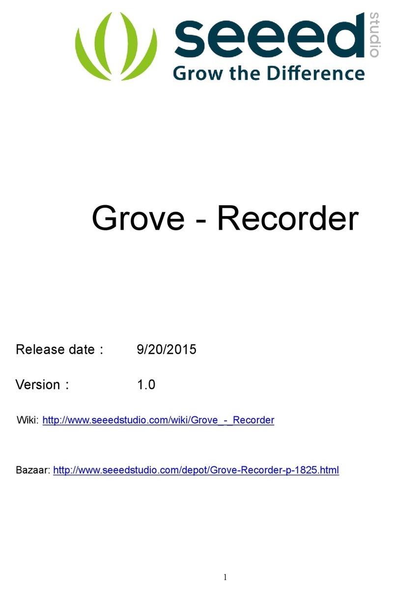 Seeed Grove User manual